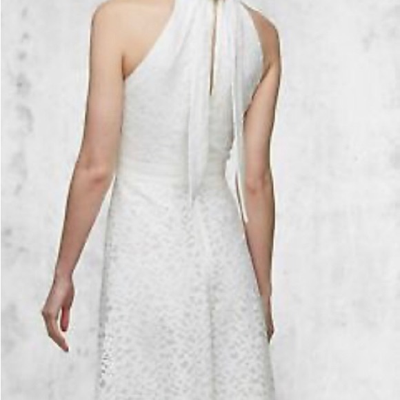 NWT - Tahari Ivory Daisy Lace Fit & Flare dress size 2 - Picture 2 of 7